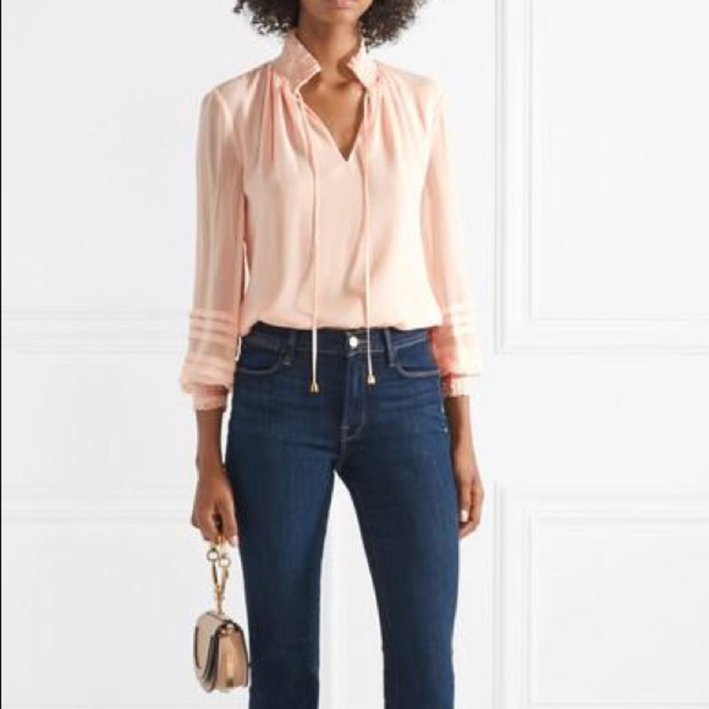Tory Burch Haley Silk Blouse NWT